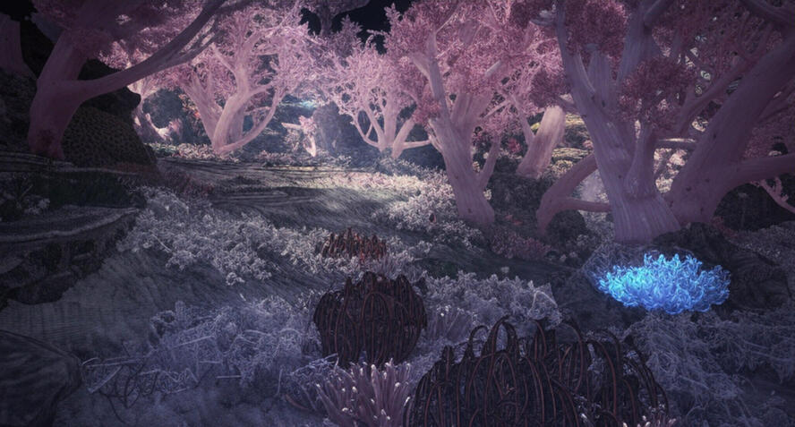 Mapa de Frondes, capital de Ronmor.