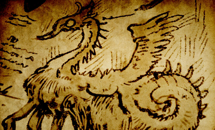 Mapa de Frondes, capital de Ronmor.