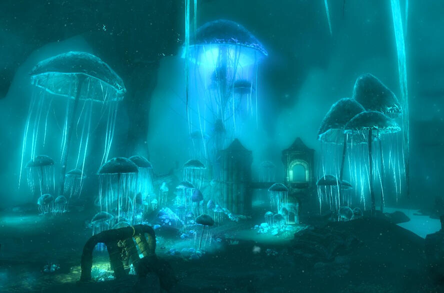 Mapa de Frondes, capital de Ronmor.